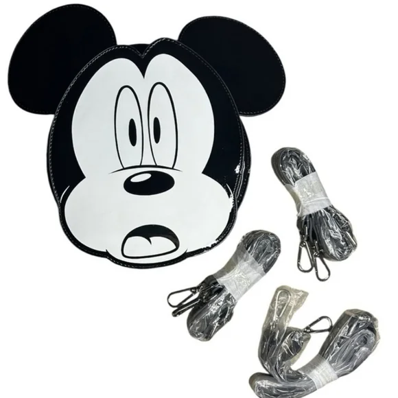 Loungefly Spooked Mickey Convertible Mini Backpack Crossbody NWT display picture 1